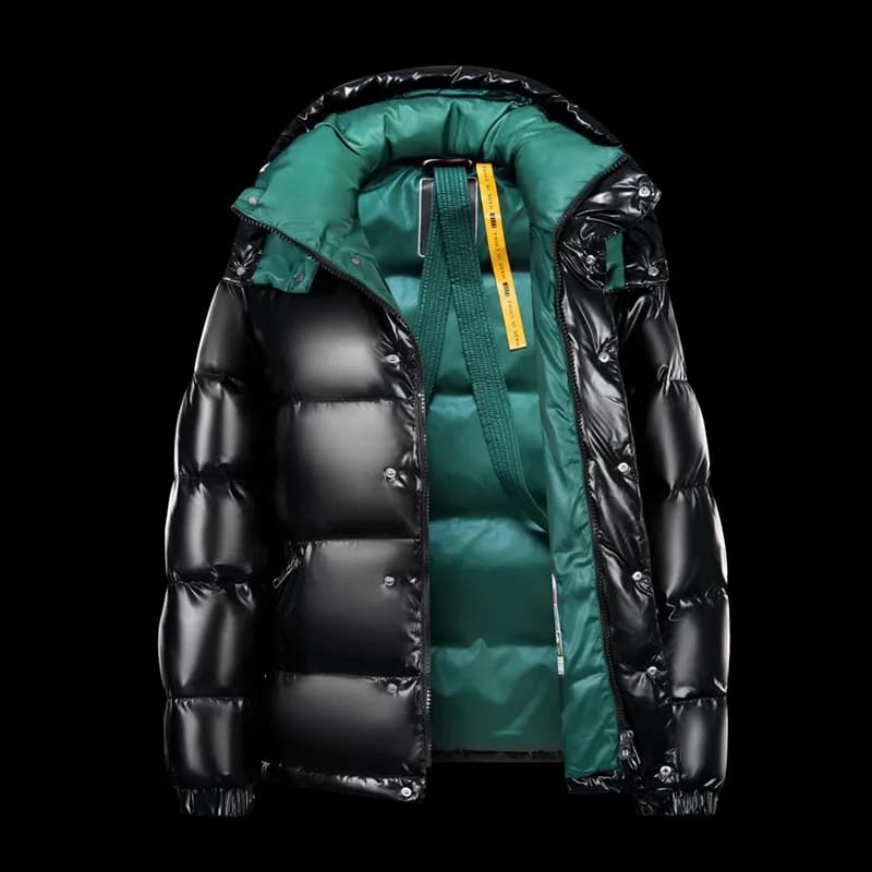 Prowow New men's white duck down down jacket with warm shiny surface short thick hooded jacket