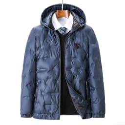 Autumn Fashion Hooded Slim Fit Casual Casual Parkas Men Fashion Men Winter New Warm Thick Windproof Parkas Jackets Coat Men