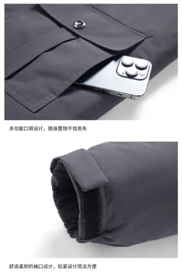 Loose Fit Plus Size Mens New Winter Cotton Coat Fashion Thick Warm Padded Jacket Male Outerwear For Outdoor Cold Season Daily