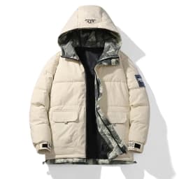 New Hooded Winter Jacket Warm Man Jackets Coats Outwear Snow Windbreaker Male Parka Overcoats Hooded Men Solid Color Parkas