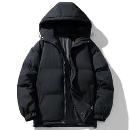 Winter Jacket Mens Streetwear Hip Hop Parka Korean Black Clothes Puffer Jackets Men Hooded Thick Warm Colorful Bubble Coat men
