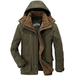 Hooded Casual Tactics Military Parkas Men Fleece Warm Thick Windproof Parkas Jackets Coat Men Autumn Fashion Winter New Coats