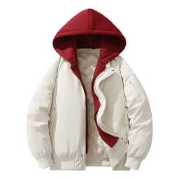 Legible 2026 Winter Jacket Men Casual Loose Thicken Warm Mens Parkas Solid Stand Collar Winter Coat Man