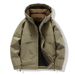 Legible 2026 Winter Jacket Men Casual Loose Thicken Warm Mens Parkas Solid Stand Collar Winter Coat Man