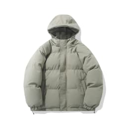 Legible 2026 Winter Jacket Men Casual Loose Thicken Warm Mens Parkas Solid Stand Collar Winter Coat Man