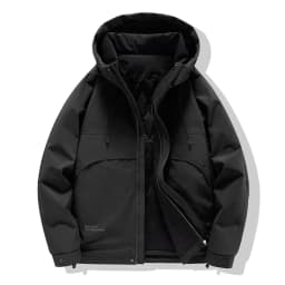 Legible 2026 Winter Jacket Men Casual Loose Thicken Warm Mens Parkas Solid Stand Collar Winter Coat Man