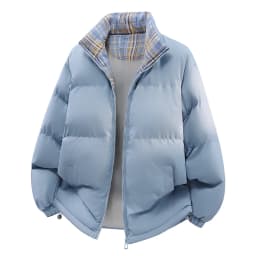 Legible 2026 Winter Jacket Men Casual Loose Thicken Warm Mens Parkas Solid Stand Collar Winter Coat Man