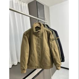 2026 Winter Stand Collar Cashmere Coats Men's Winter Multi-pocket Tooling Jackets Male Solid Color Cotton-padded Parkas C956