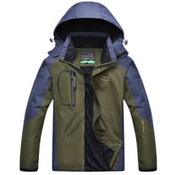 Couple Style Casual Parka Men Zipper Pocket Fleece Lined Coat Men Thickened Warm Windproof Parkas Men Loose Zipper Hooded Parkas