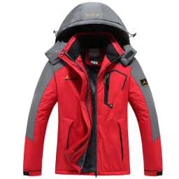 Couple Style Casual Parka Men Zipper Pocket Fleece Lined Coat Men Thickened Warm Windproof Parkas Men Loose Zipper Hooded Parkas