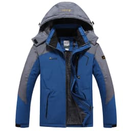 Couple Style Casual Parka Men Zipper Pocket Fleece Lined Coat Men Thickened Warm Windproof Parkas Men Loose Zipper Hooded Parkas