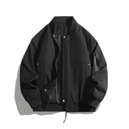 Winter Fashion Casual Cotton Jackets for Men Solid Color Thicken Warm Male Parkas Comfort Baseball Collar Outerwear New Style