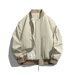 Winter Fashion Casual Cotton Jackets for Men Solid Color Thicken Warm Male Parkas Comfort Baseball Collar Outerwear New Style