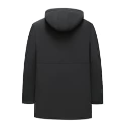 Winter Men's Mid Long Warm Parkas Jacket Fashion Men Thermal Windbreaker Coats Casual Men Fleece Lined Cargo Padded Jackets