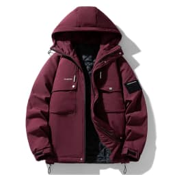 New Men's Winter Cotton-padded Jackets Korean Style Multi-Pockets Hooded Windbreak Jackets Male Warm Casual Parkas Oversized 8XL