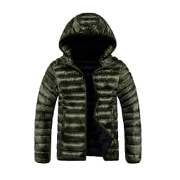 Winter New Style Hooded Parkas Coats for Men Fashion Trend Comfortable Outerwear Thicken Warm Windproof Male Clothes All-match