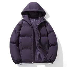 Men Hong Kong Style Hooded Bread Coat Men Oversize Loose Down Cotton Outfit Men Thick Cold Resistant Youth Winter Hooded Parkas