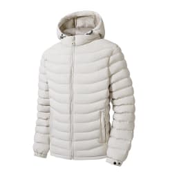 Men's Detachable Removable Hood Windbreaker Parka Waterproof Lightweight Insulated Quilted Jacket Outdoor Sports Travel Parkas