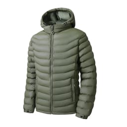Men's Detachable Removable Hood Windbreaker Parka Waterproof Lightweight Insulated Quilted Jacket Outdoor Sports Travel Parkas