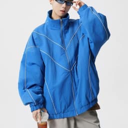 2026 New Stand-up Collar Loose Parkas Men Winter Long Sleeve Cotton-padded Jacket Male Clothing Solid Color Outerwear C959