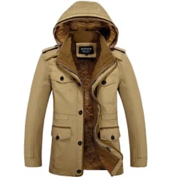 Winter Thickened Parkas Brand High Grade Premium Mens Clothing Fleece Lined Warm Cold Resistant Fashion Parkas Hooded Outerwear