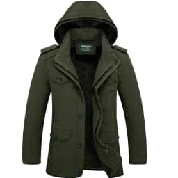 Winter Thickened Parkas Brand High Grade Premium Mens Clothing Fleece Lined Warm Cold Resistant Fashion Parkas Hooded Outerwear
