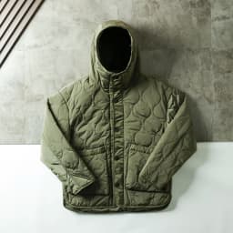 Retro Japanese Style Outdoor Water-Resistant Large Pocket Workwear Bunting Warm Cotton Jacket Hooded Casual Fashion Cityscape