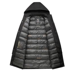 Men's Fashion Windbreaker Parka Coat Overcoat Outdoors Windproof Casual Autumn Winter Warm Hombre New Male Jacket Streetwear