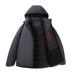 Fashion Casual All-match Men Parkas Jacket Thicken Warm Comfortable Cotton Coats Outdoor Hooded Windproof Male Clothes New Style