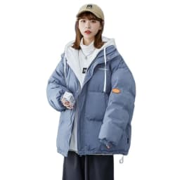 Winter Warm Jacket Mens Streetwear Fashion Parka Men Hooded Thick Korean Fashion Loose Coat for Men Women Winter Parkas Coats