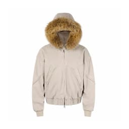 FEWQ American Retro Men's Thick Cotton Jacket With Fur Collar Casual All-match Canvas Washed Top 2026 Autumn New 24W3847