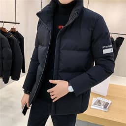 Winter Outdoor Simple and Natural Sports Leisure Windproof Breathable Warm Cotton Clothing Men's Fashion Trend Versatile Jacket