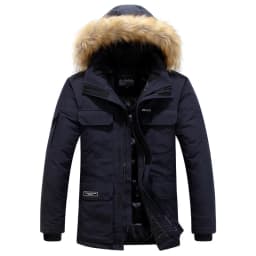 Male Thick Warm Coat plus size 6XL Men hooded Fashion Mens Parkas Thicken Parkas Hooded Winter Windproof Man Jacket Parka New