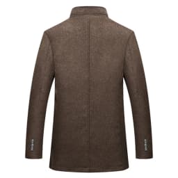 Slim Adjustable Vest Parkas Men Fashion Autumn Clothing Windproof Woolen Male Business Coat Men Brand Winter Warm Jacket Parkas