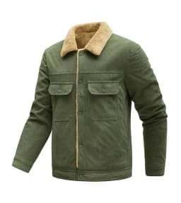 Men's Corduroy Hooded Cotton Clothes Autumn Winter Fashion Trendy Brand Comfortable Warm Clothing