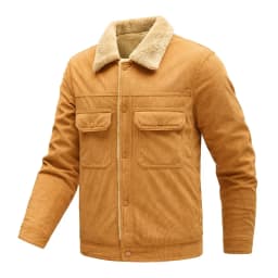 Men's Corduroy Hooded Cotton Clothes Autumn Winter Fashion Trendy Brand Comfortable Warm Clothing
