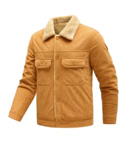 Men's Corduroy Hooded Cotton Clothes Autumn Winter Fashion Trendy Brand Comfortable Warm Clothing