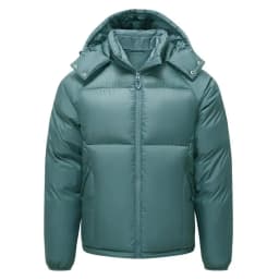 UETEEY Men's Winter Hooded Puffer Parka Thick Warm Heavyweight Windproof Outdoor Casual Streetwear Fashion Jacket Versatile Coat