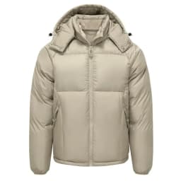 UETEEY Men's Winter Hooded Puffer Parka Thick Warm Heavyweight Windproof Outdoor Casual Streetwear Fashion Jacket Versatile Coat