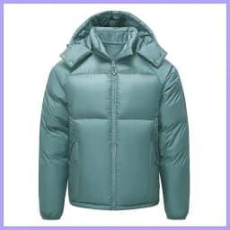 UETEEY Men's Winter Hooded Puffer Parka Thick Warm Heavyweight Windproof Outdoor Casual Streetwear Fashion Jacket Versatile Coat