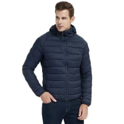 men winter cotton padded coat stand collar hooded lightweight warm casual loose daily street versatile all match male outerwear