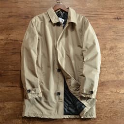 Men's Cotton Padded Winter Jacket European American Style Casual Retro Windproof Waterproof Long Sleeved Cardigan Windbreaker