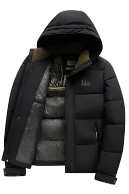 2026 men's thick hooded cotton coat for autumn/winter men new youth casual anti-cold and warm thicken outerwear size L-5XL