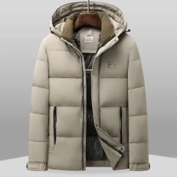 2026 men's thick hooded cotton coat for autumn/winter men new youth casual anti-cold and warm thicken outerwear size L-5XL