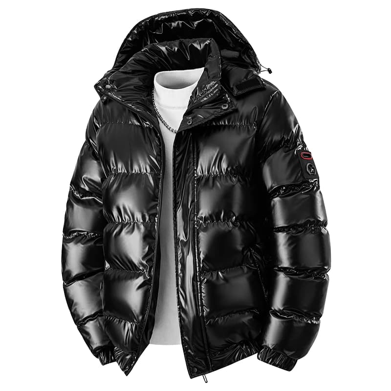 Puffer Jacket Men Thick Warm Winter Jacket Men Cotton-padded Parkas Hooded Coats Outwear Fashion Casual Men's Clothing Top