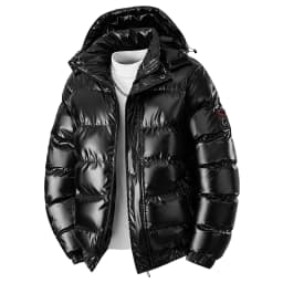 Puffer Jacket Men Thick Warm Winter Jacket Men Cotton-padded Parkas Hooded Coats Outwear Fashion Casual Men's Clothing Top