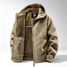 Men's Autumn and Winter Outdoor Hooded Jacket, Suitable for Daily Wear at Home, for Travel, Parties, Commuting, Outdoor Fashion