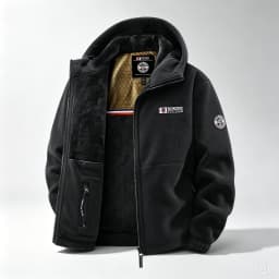 Men's Autumn and Winter Outdoor Hooded Jacket, Suitable for Daily Wear at Home, for Travel, Parties, Commuting, Outdoor Fashion