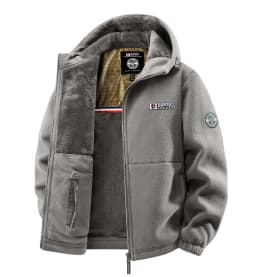 Men's Autumn and Winter Outdoor Hooded Jacket, Suitable for Daily Wear at Home, for Travel, Parties, Commuting, Outdoor Fashion
