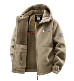 Men's Autumn and Winter Outdoor Hooded Jacket, Suitable for Daily Wear at Home, for Travel, Parties, Commuting, Outdoor Fashion